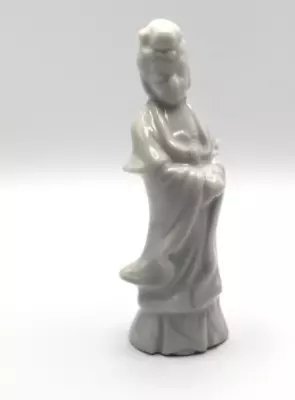 Quan Yin Kwan Porcelain Figurine Small Vintage Japan • $19.99