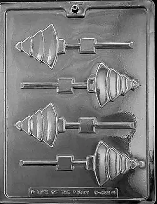 TREE LOLLY POPS Chocolate C456 Candy Candy Molds Christmas Trees Winter Pine  • £2.42