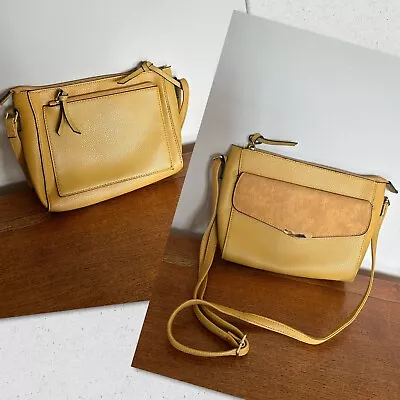 Mustard Yellow Shoulder Bag / Handbag • £4.80