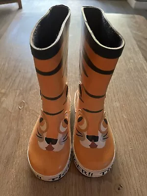 £5 • Buy Tu Boys Wellingtons UK Infant Size 7
