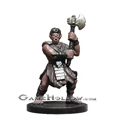 D&D Miniatures Harbinger KRUSK HALF-ORC BARBARIAN #26 Male • £6.71