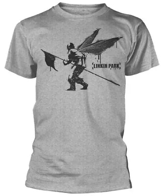Linkin Park Street Soldier Grey T-Shirt OFFICIAL • £17.79