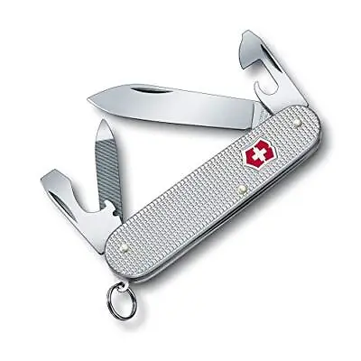 VICTORINOX Knife Cadet ALOX Cadet AL Silver Genuine From Japan Multi Functions • $63.21