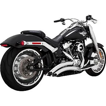 VANCE & HINES 26375 Chrome Big Radius Exhaust System 18-20 Fat Boy Breakout FXDR • $1099.99