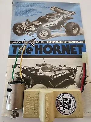 $34.95 • Buy Tamiya The Hornet Manual, Battery & Engine From The 80's Vintage