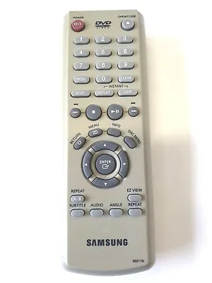 Genuine Original Samsung 00011k Dvd Remote Dvdp140 Dvdp142 Dvdp145 • £7.95