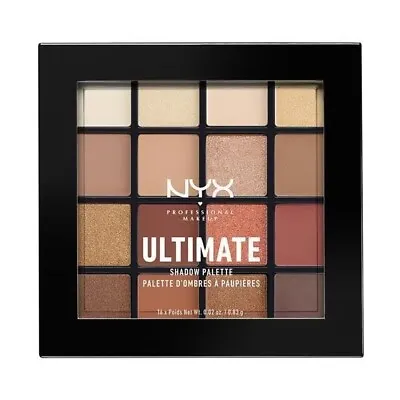 NYX Professional Makeup Ultimate Eye Shadow Palette Warm Neutral (UK) • £8.99