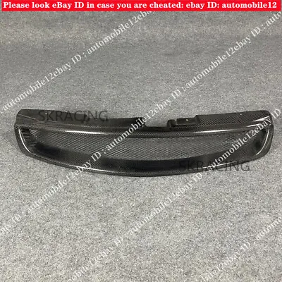 Fit For 2003-2007 Infiniti G G35 2Dr Coupe Carbon Fiber Front Bumper Mesh Grille • $215