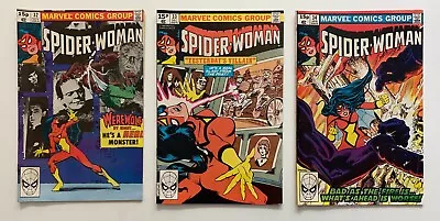 Spider-Woman #32 33 & 34 (Marvel 1980) 3 X FN+ & FN/VF Bronze Age Issues. • $49.18