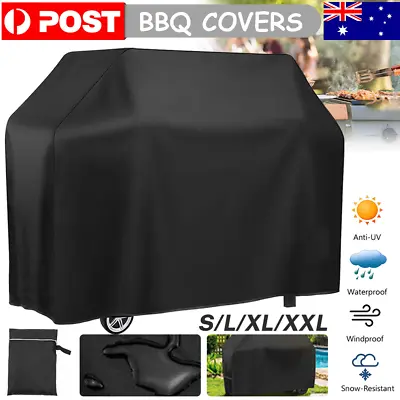 BBQ Cover 2/4/6 Burner Waterproof Outdoor Gas Charcoal Barbecue Grill Protector • $13.63