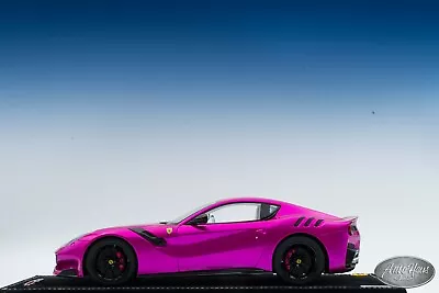 1/18 MR Collection Ferrari F12 TDF Pink Flash 🤝ALSO OPEN FOR TRADES🤝 • $745