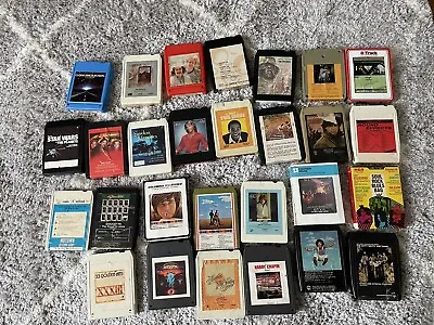 Quality Refurbished 8 Track Tapes - Rock JazzQuad Country 70s  Pick & Choose • $19.99