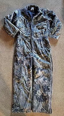 Mossy Oak Field Staff BreakUp Camo Camoflauge Insulated Hunting Coveralls Mens M • $41