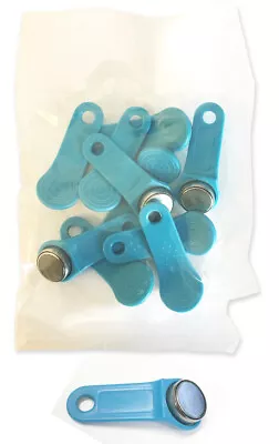 $22.99 • Buy Light Blue Keytabs IButtons For IButton Job Site Time Clock