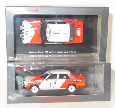 1/43 Datsun Violet GT   DT Dobie  Winners Rally Safari 1982 #1 S.Mehta • $182.02