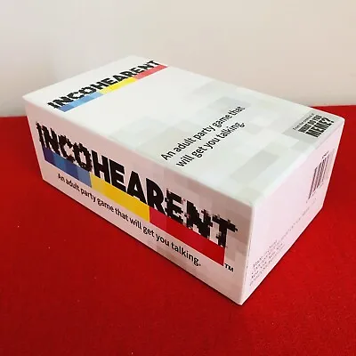 $31.95 • Buy INCOHEARENT - Adult Party Game - From The Makers Of What Do You Meme? - Complete