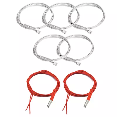 7Pcs YOOPAI Ender 3 Thermistor NTC 100K Ohm 24V 40W Heater Cartridge Upgrade Ki • $14.70