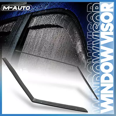 Window Visor Shade Vent Sun Rain Wind Deflector Guard For 07-13 Mini Cooper 2-DR • $48.99