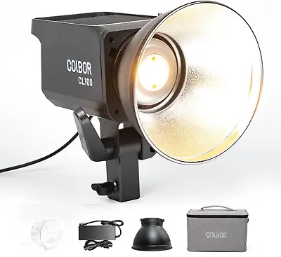 Colbor CL100 Continuous LED Video Light 100W 2700-6500K CRI 97 Photography Light • $135