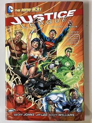 $13.95 • Buy JUSTICE LEAGUE: ORIGIN - Hardcover DC COMICS 2011 - GEOFF JOHNS -JIM LEE