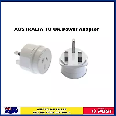 $13.20 • Buy  Australia AU NZ To UK Singapore HK Travel Adaptor Adapter Socket To Plug