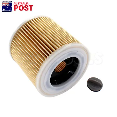 Vacuum Cleaner Cartridge Air Filter For Karcher WD3.300M Plus WD3.330M WD3.300M • $17.79