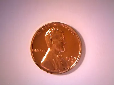 1964 PROOF LINCOLN MEMORIAL CENT PENNY  **Free Shipping** • $1.60