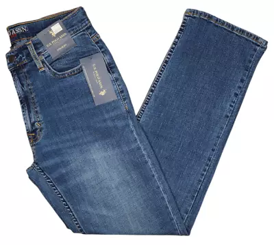 U.S. Polo Assn. #11516 NEW Men's Straight Fit Stretch Jeans • $22.99