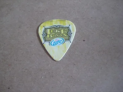 Luke Bryan Miller Lite Concert Tour Guitar Pick Rare • $91.73