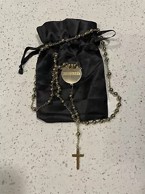 Madonna Official Celebration Tour Rosary Rare Gold San Francisco New In Hand! • $399.99