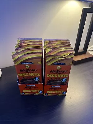 RARE Mr Beast Feastables DEEZ NUTZ Milk Chocolate Peanut Butter Bar 2.1 Oz • $2.99