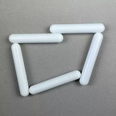 Economy Magnetic Stir Bar Cylindrical PTFE 50 X 8mm Pk/5 • $24.95