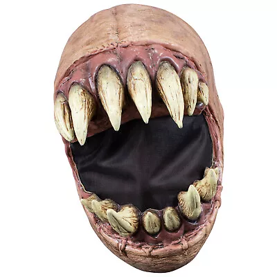 Giant Monster Mouth Latex Strap Mask 26888 Halloween Costume Cosplay Adult • $29.90