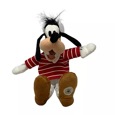 DISNEY CRUISE LINE Sailor Goofy 12  Plush Striped Red Shirt Souvenir Doll • $11.99