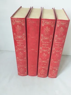 £25 • Buy History Of England,  Lord Macaulay  4 Volumes #s