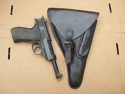 Vintage Original MOVIE PROP WWII GERMAN WALTHER P38 PISTOL & HOLSTER STEMBRIDGE • $99.95