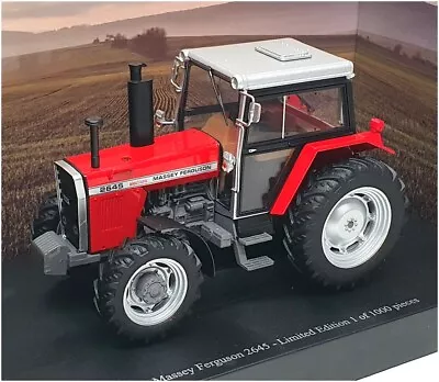 Universal Hobbies 1/32 Scale UH6368 - Massey Ferguson 2645 Tractor - Red/Silver • $85.78