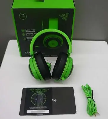 Razer Kraken - Cross-Platform Wired Gaming Headset 3.5 Mm Cable In-line Controls • $196.88