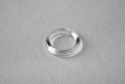 Pack Of 50 Roman Blind 13mm Clear Sew On Rings • £3.99