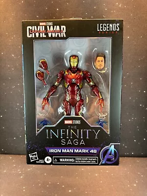 Marvel Legends Avengers Infinity Saga  6” Figure IRON MAN MARK 46 • $27.99