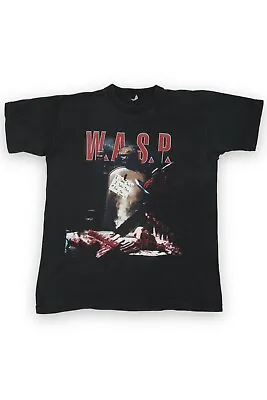 £99.95 • Buy 1992 W.A.S.P. World Tour Single Stitch Black T-shirt | Large