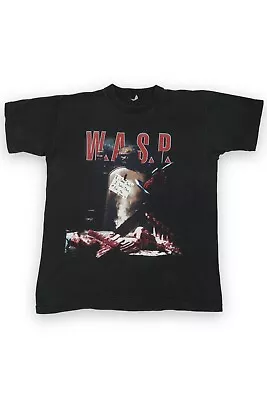 £99.95 • Buy 1992 W.A.S.P. World Tour Single Stitch Black T-shirt | Large