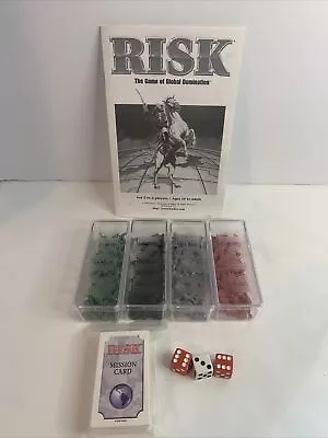 1998 Vintage  Risk  Board Game By Parker Brothers Incomplete • $11.99