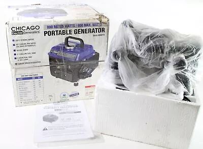 Chicago Electric Portable Generator - 900 Watts Max/800 Running Watts • $161.99