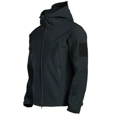 Military Outdoor Jackets Men Shark Skin Soft Shell Tactical Waterproof Windbreak • $28.66