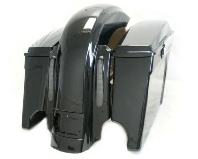 stretched saddlebags and fender