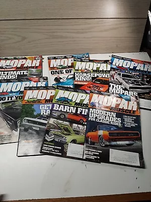 Lot Of 8 Mopar Collectors Magazines 2013-15 • $14.02