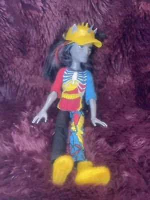 Monster High Freaky Fusion Neighthan Rot Doll 2013 Unicorn Rainbow Boy Doll • $20