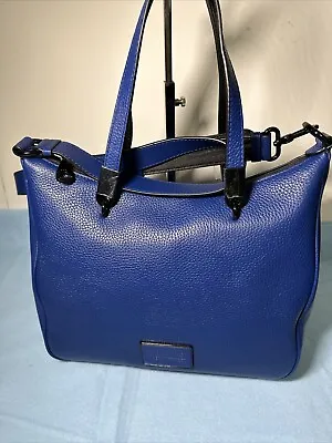 Marc Jacobs M0007267   Ligero  EW  True Blue Leathe Tote Bag • $165