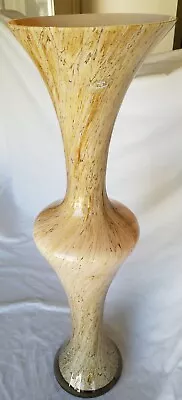 Makora 32 Inch Tall Vase. Made In Poland. Beautiful Hand Blown.  • $525